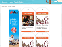 Tablet Screenshot of estateslr.com
